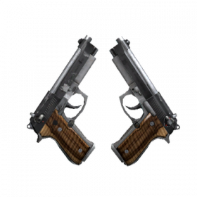 StatTrak™ Dual Berettas | Черная лимба