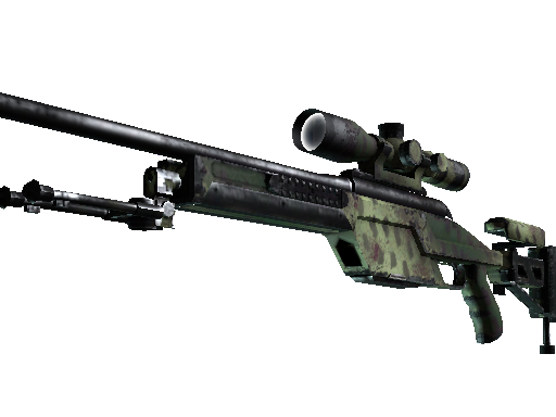 SSG 08 | Лишайниковая штриховка