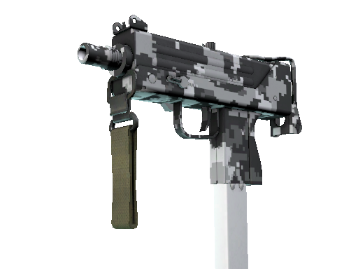 MAC-10 | Пиксельный камуфляж «Город»